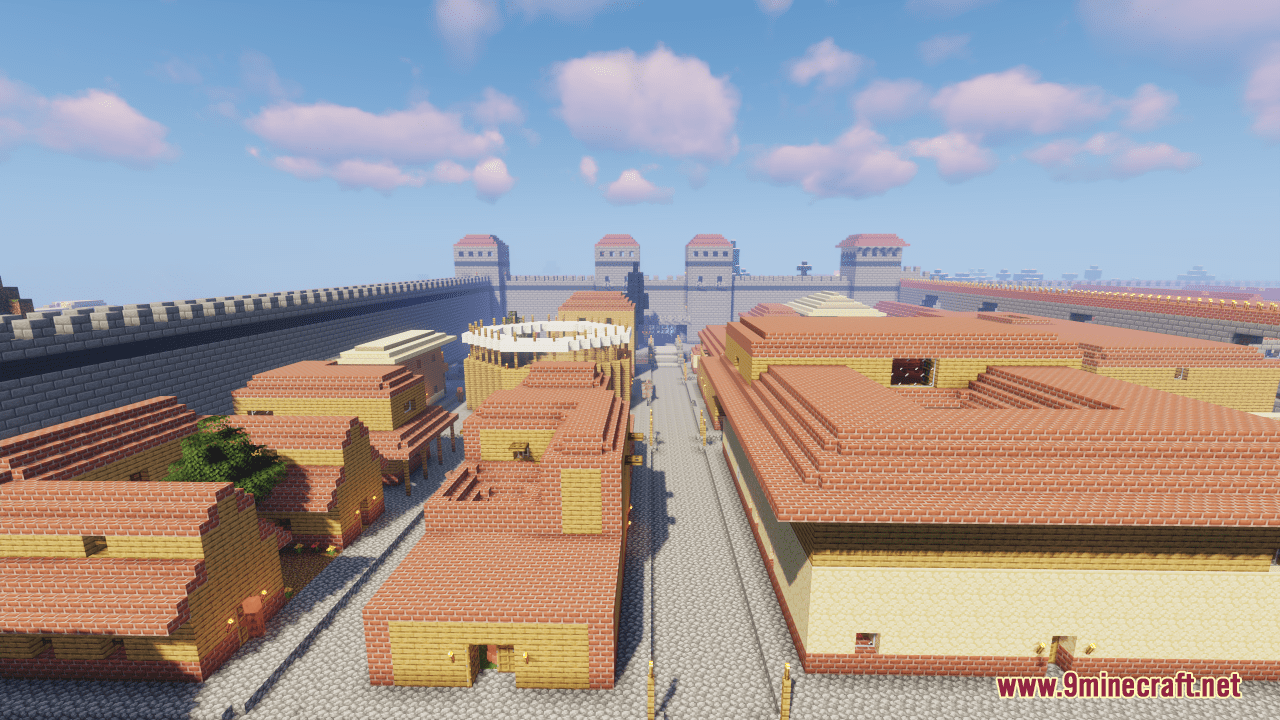 Roman City Map (1.21.1, 1.20.1) - 1:1 Scale Recreation 5