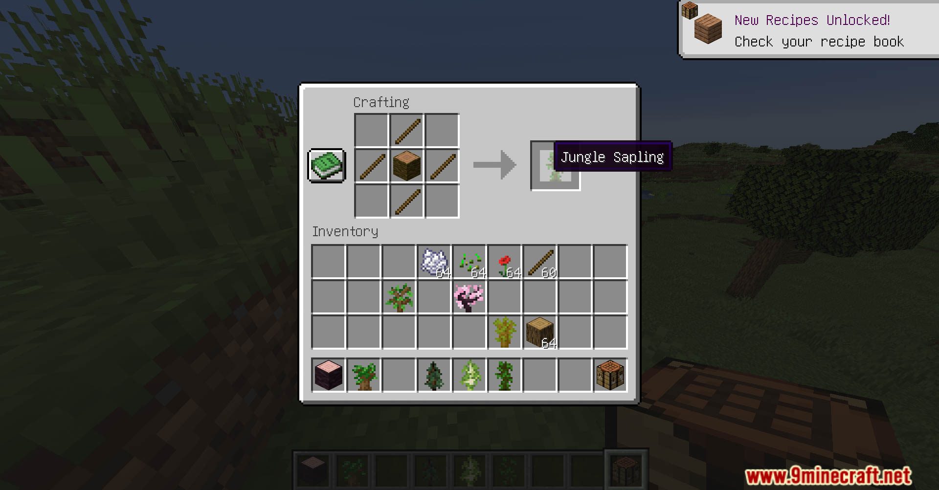 Sapling Tweaks Data Pack (1.20.4, 1.19.4) - Cultivate Your Minecraft World With Enhanced Sapling Mechanics! 10