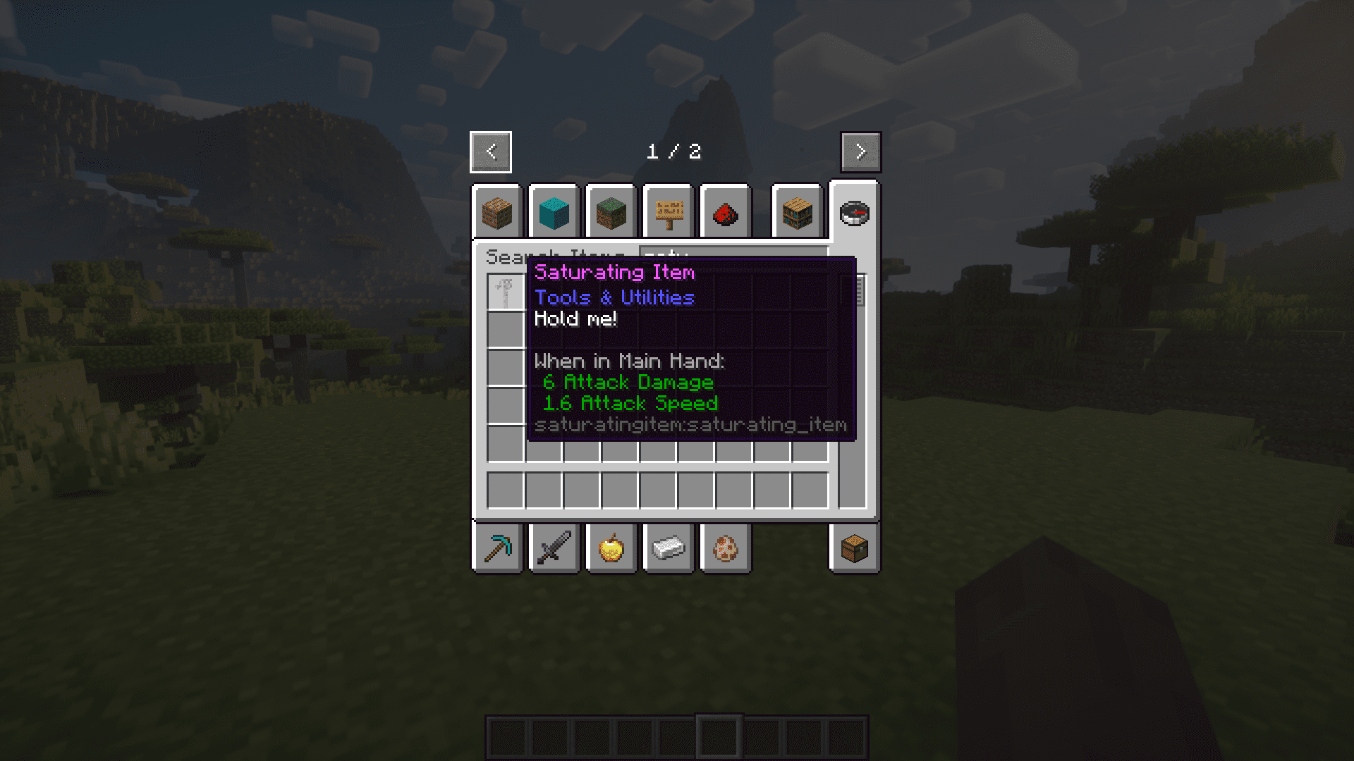 Saturating Item Mod (1.20.1) - No More Hunger 6