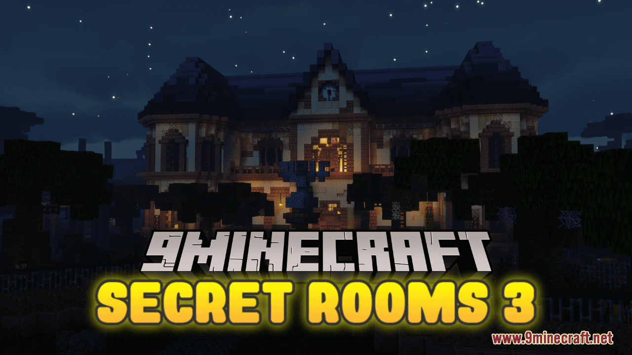 Secret Rooms 3 Map (1.20.4) - Mysteries Unveiled 1