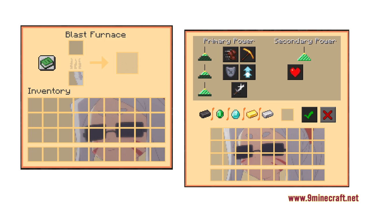 Senko And Shiro Custom GUI Resource Pack (1.20.4, 1.19.4) - Texture Pack 8