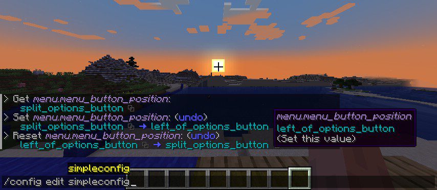 Simple Config Mod (1.20.1, 1.19.4) - Configuration Menus and Commands 14