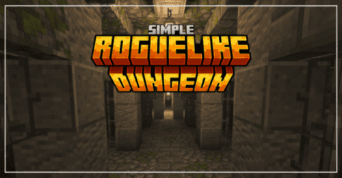 Simple Roguelike Dungeon Addon (1.20) – MCPE/Bedrock Mod Thumbnail