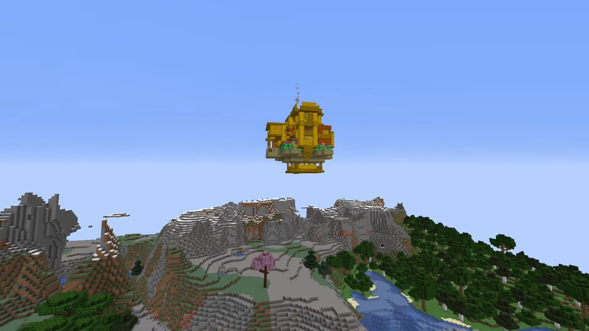 Sky Tribes Mod (1.18.2, 1.16.5) - Flying Turtles With Villages 2