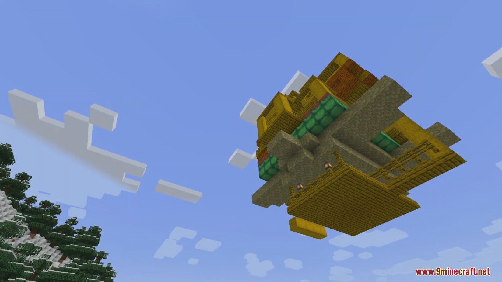 Sky Tribes Mod (1.18.2, 1.16.5) - Flying Turtles With Villages 13