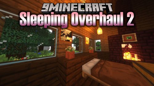 Sleeping Overhaul 2 Mod (1.20.1, 1.19.4) – Rest in Bed at Any Time Thumbnail