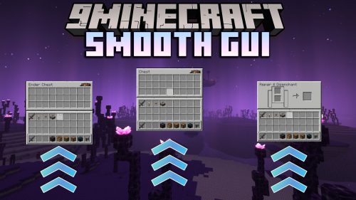 Smooth Gui Mod (1.21.1, 1.20.1) – Smooth Animation When Opening GUI Thumbnail