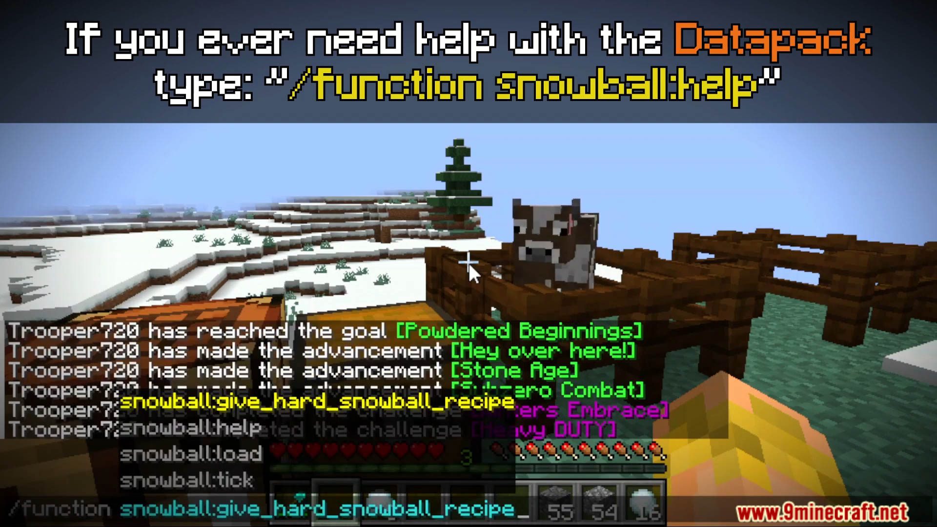 Snowballs Plus Data Pack (1.20.4, 1.19.4) - Embrace The Magic Of Winter! 11