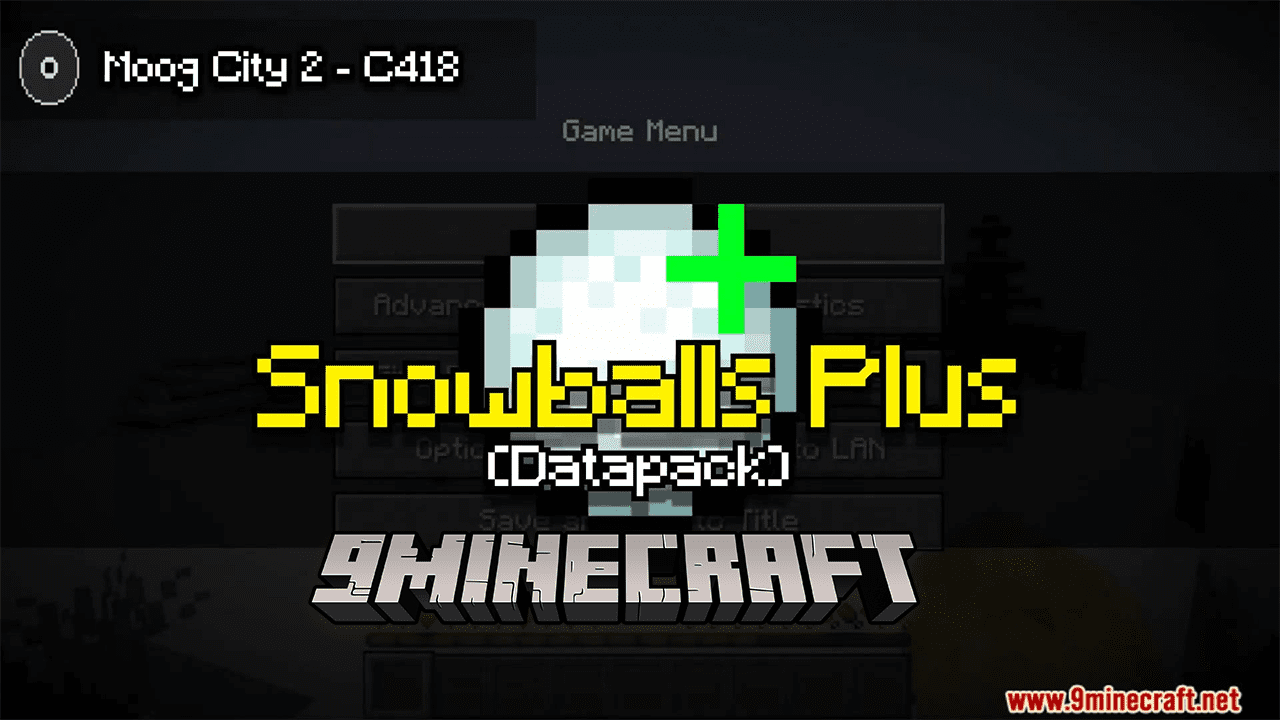 Snowballs Plus Data Pack (1.20.4, 1.19.4) - Embrace The Magic Of Winter! 1