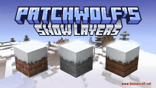 Snowier Snow Layers Resource Pack (1.20.6, 1.20.1) – Texture Pack Thumbnail