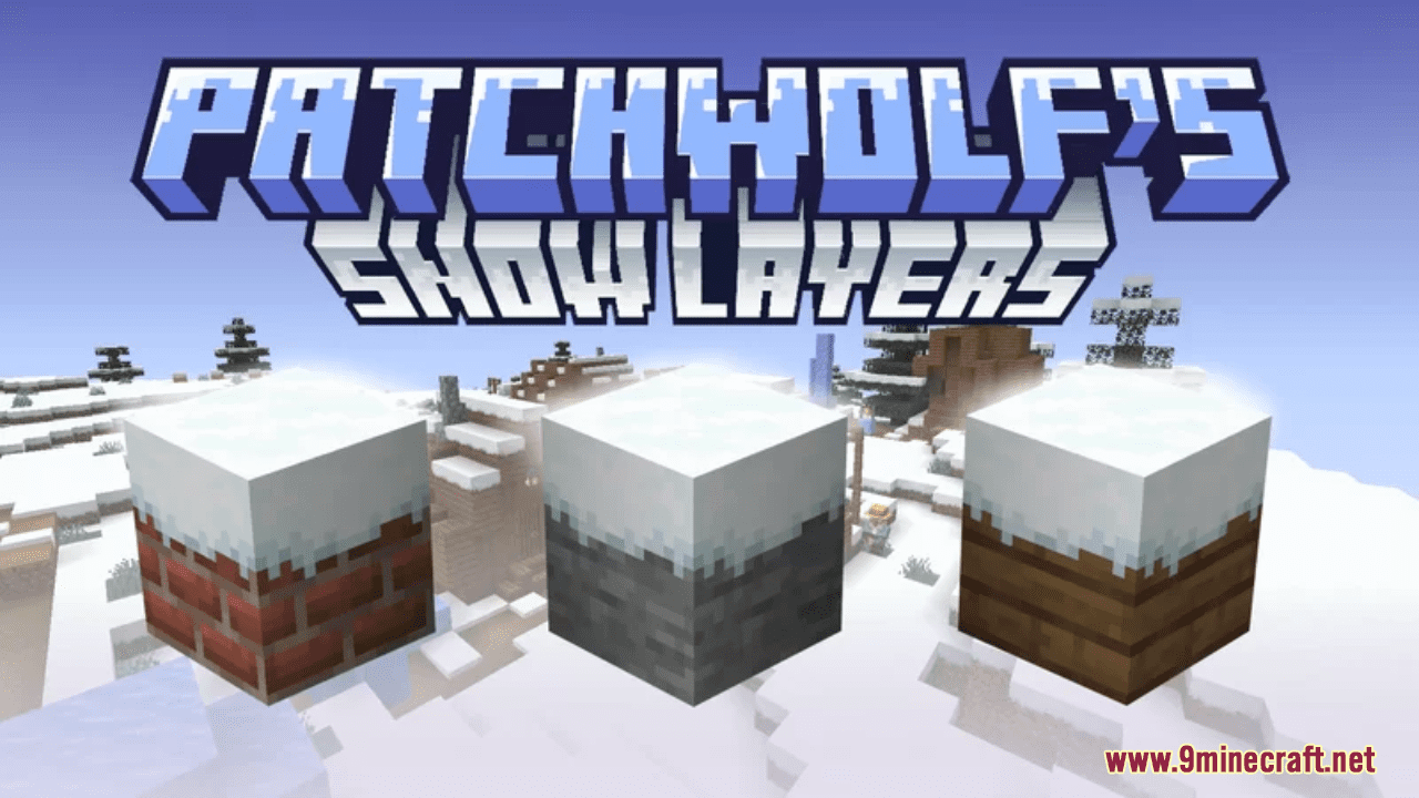 Snowier Snow Layers Resource Pack (1.20.4, 1.19.4) - Texture Pack 1