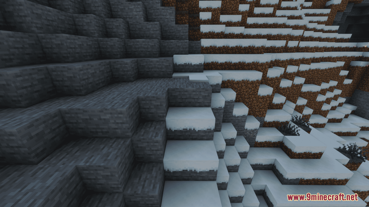 Snowier Snow Layers Resource Pack (1.20.4, 1.19.4) - Texture Pack 2