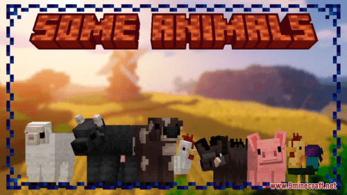 Some Animals Resource Pack (1.20.4, 1.19.4) – Texture Pack Thumbnail