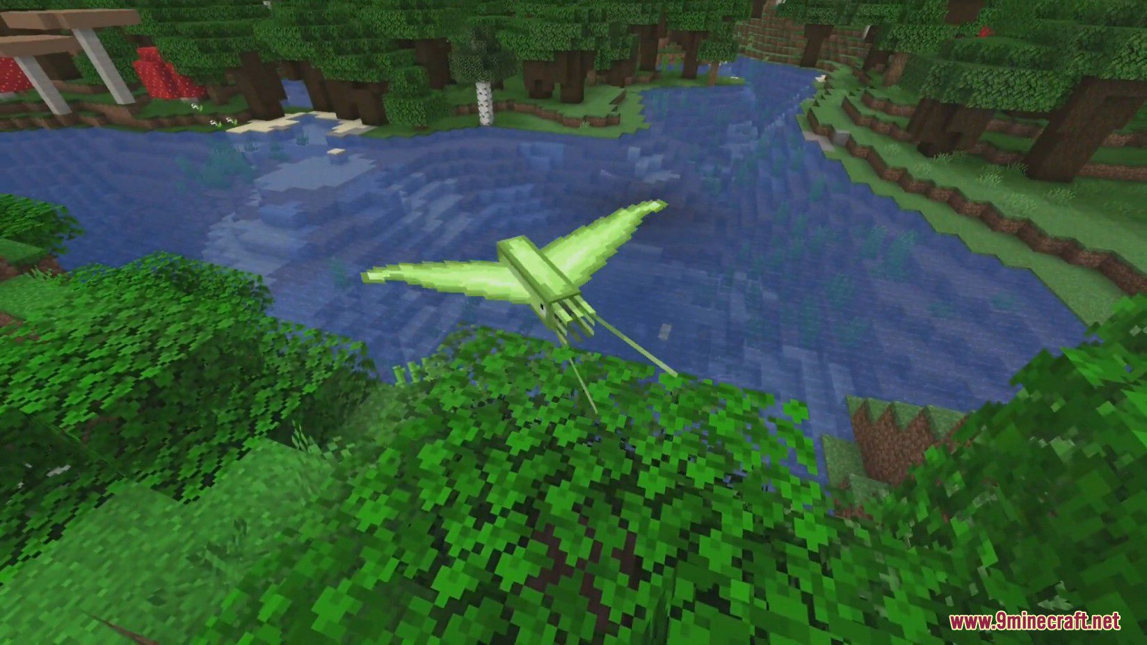 Squid-Birds Mod (1.18.2, 1.16.5) - Flying Squid Mobs 2