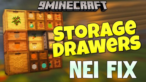 Storage Drawers NEI Fix Mod (1.7.10) – Fixes Duplicate Recipes Thumbnail