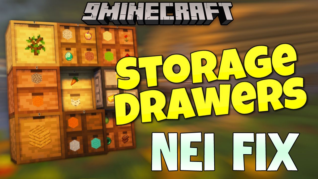 Storage Drawers NEI Fix Mod (1.7.10) - Fixes Duplicate Recipes 1