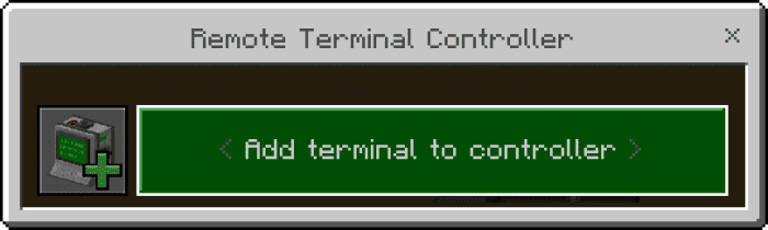 Storage Management Terminal Addon (1.21, 1.20) - MCPE/Bedrock Mod 15