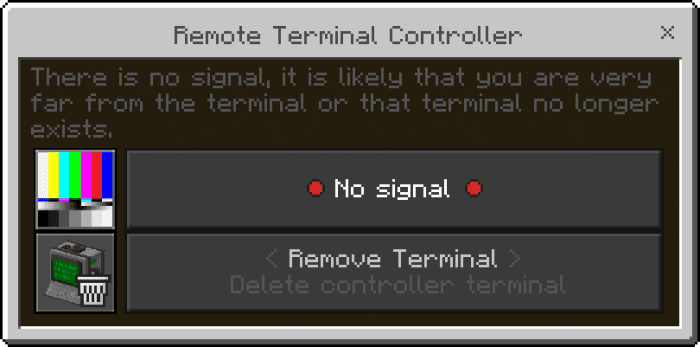 Storage Management Terminal Addon (1.21, 1.20) - MCPE/Bedrock Mod 18