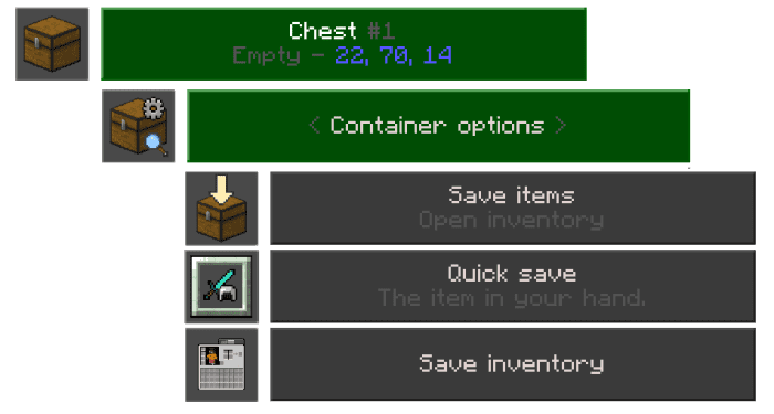 Storage Management Terminal Addon (1.21, 1.20) - MCPE/Bedrock Mod 4