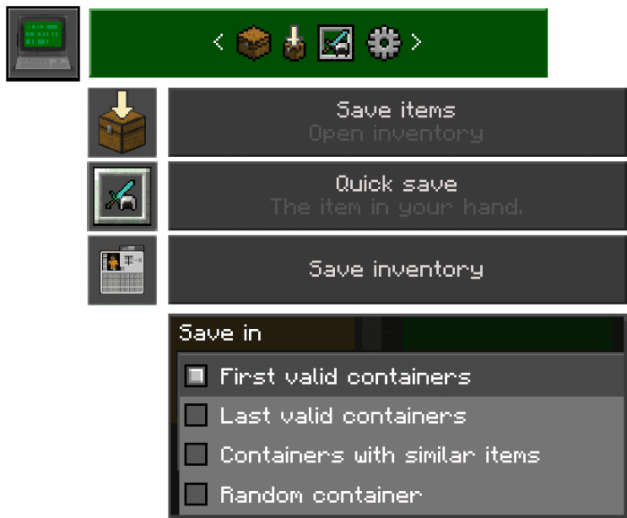 Storage Management Terminal Addon (1.21, 1.20) - MCPE/Bedrock Mod 6