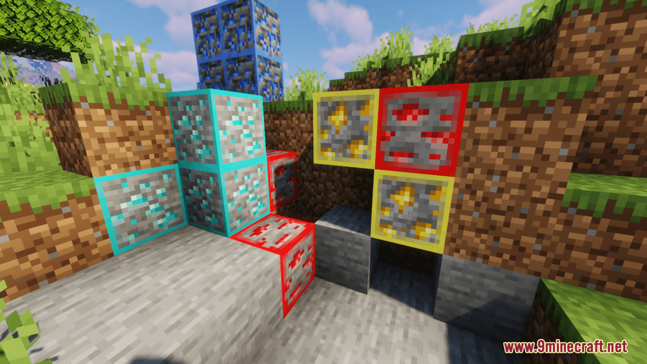 TWS's Outlined Ores Resource Pack (1.20.6, 1.20.1) - Texture Pack 10