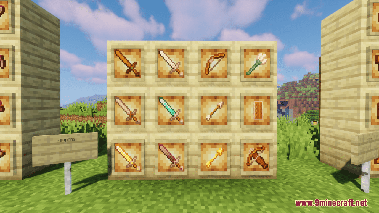 Teddy's Long Swords Resource Pack (1.20.6, 1.20.1) - Texture Pack 2