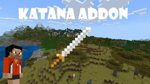 The Katana Addon (1.20) – MCPE/Bedrock Mod Thumbnail