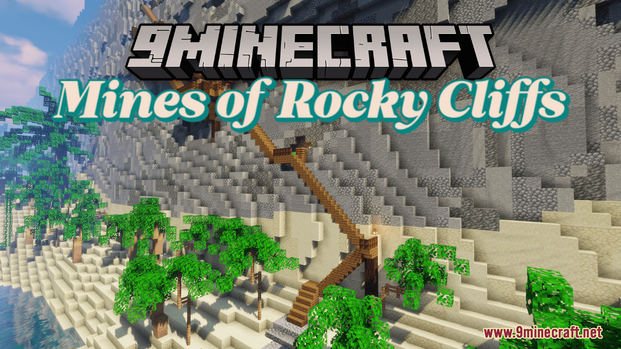 The Mines of the Rocky Cliffs Map (1.20.4, 1.19.4) - Journey into Avid's Lore 1