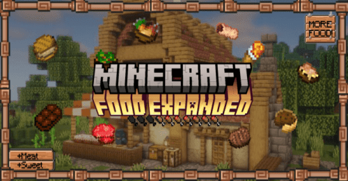 The Unusual Food Expanded Addon (1.20) – MCPE/Bedrock Mod Thumbnail