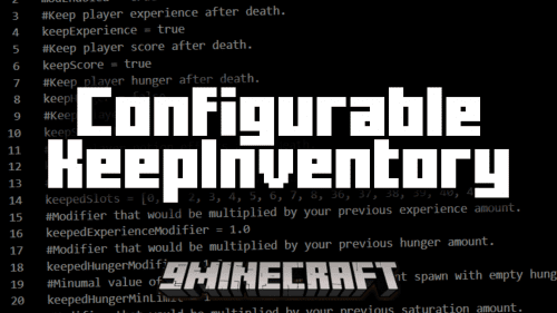 Configurable KeepInventory Mod (1.20.1, 1.19.2) Thumbnail