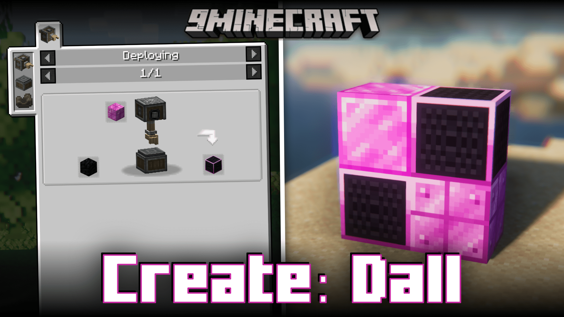 Create: Dall Mod (1.20.1, 1.19.2) - Craftable Creative Motor 1