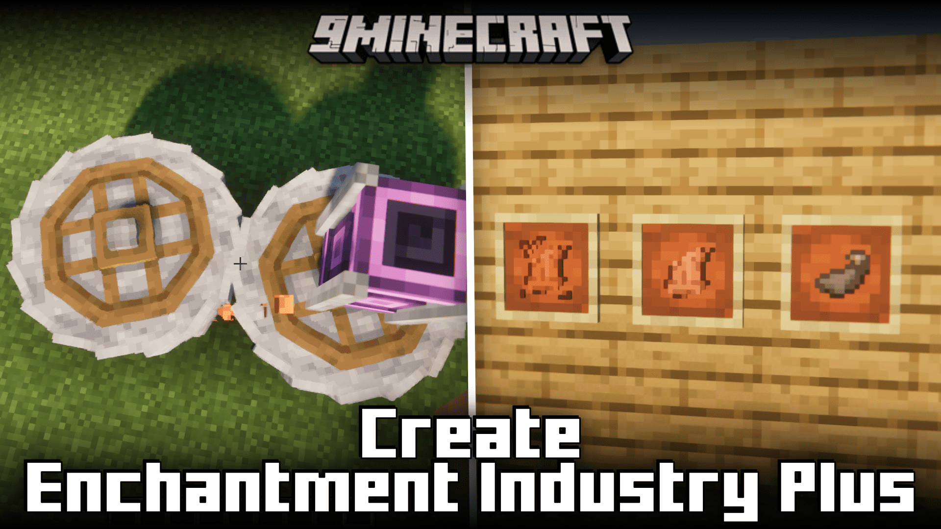 Create Enchantment Industry Plus Mod (1.20.1) - Process Leather Into Sacs 1