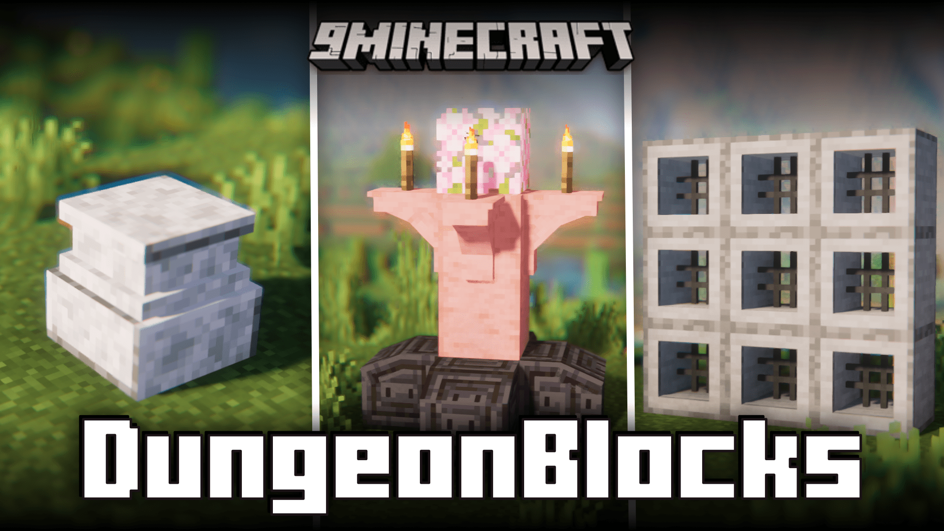 DungeonBlocks Mod (1.20.2, 1.19.4) - Dungeon Themed Blocks 1