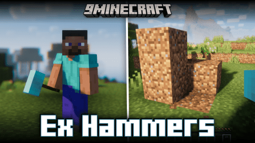 Ex Hammers Mod (1.20.1) – Hammer Blocks To Convert Them Thumbnail