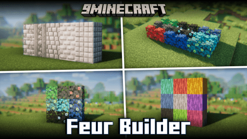 Feur Builder Mod (1.20.1, 1.19.4) – Better Vanilla Blocks! Thumbnail