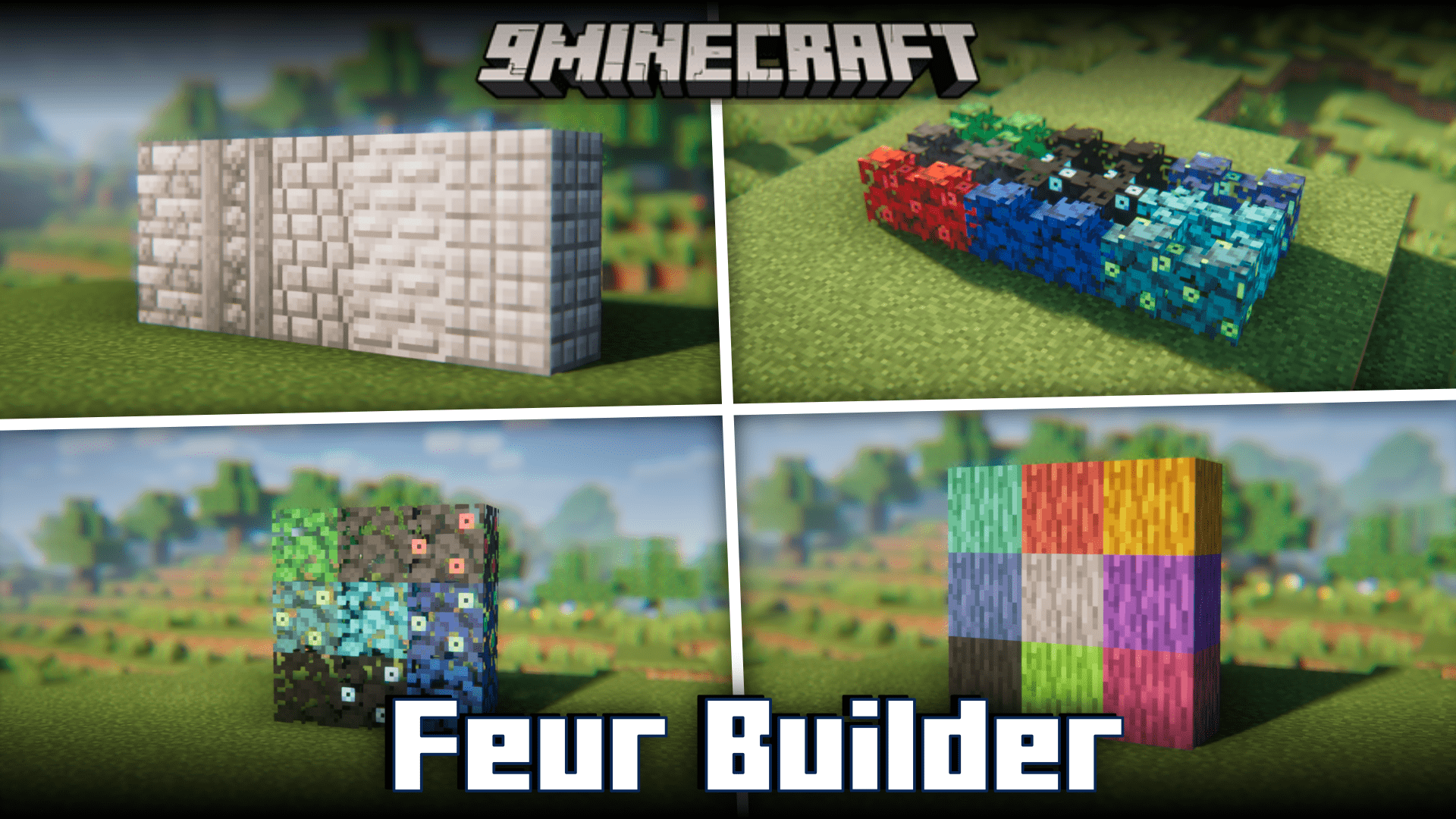 Feur Builder Mod (1.20.1, 1.19.4) - Better Vanilla Blocks! 1