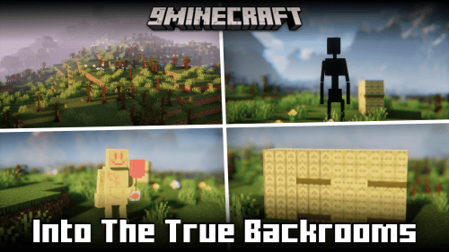 Into The True Backrooms Mod (1.20.1, 1.19.2) – No-Clip Out Of Reality Thumbnail