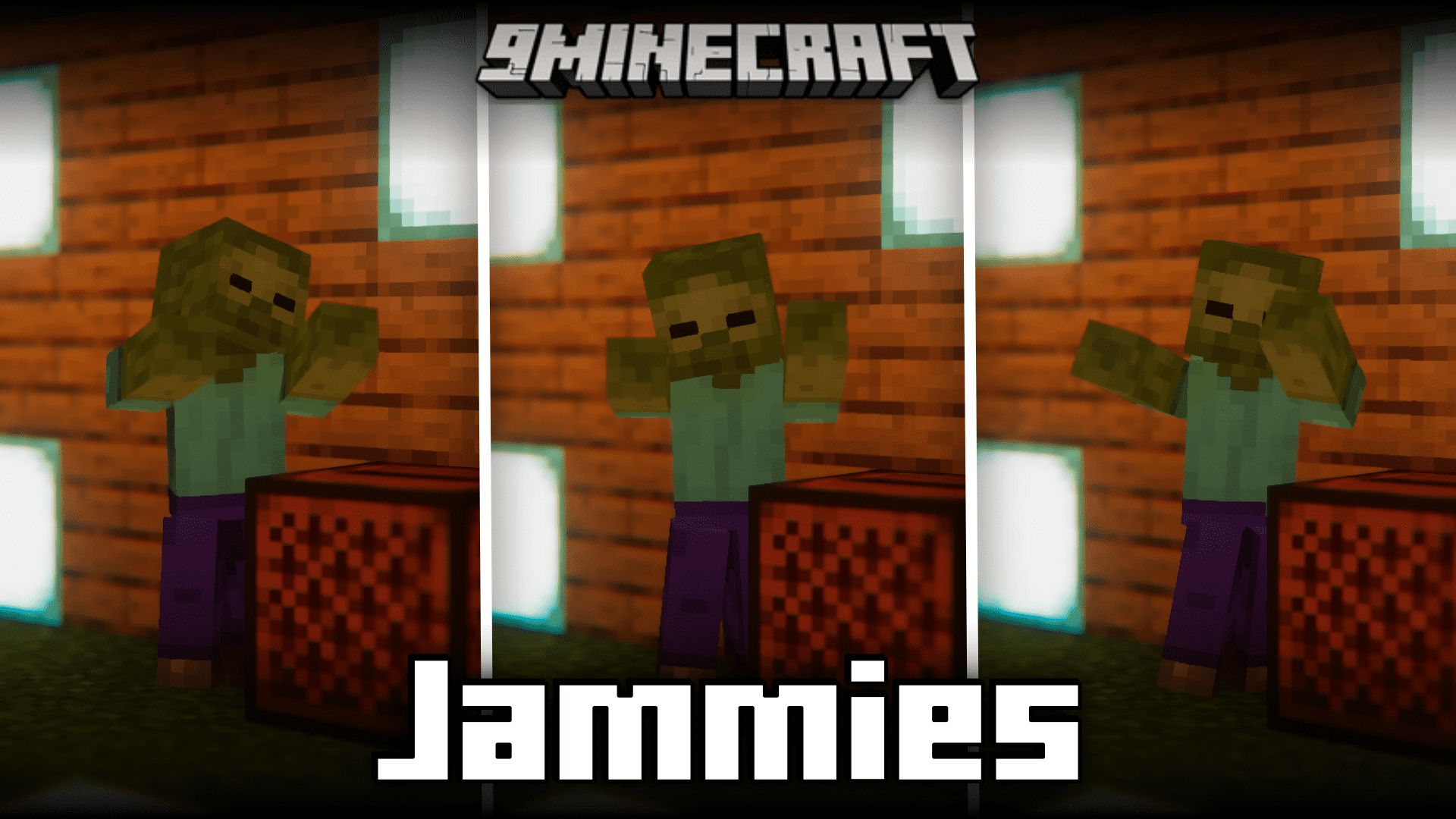 Jammies Mod (1.20.4, 1.20.1) - Dancing Zombies & Skeletons 1