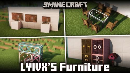 LYIVX’S Furniture Mod (1.20.1) – Televisions, Sofas & More Furniture Thumbnail