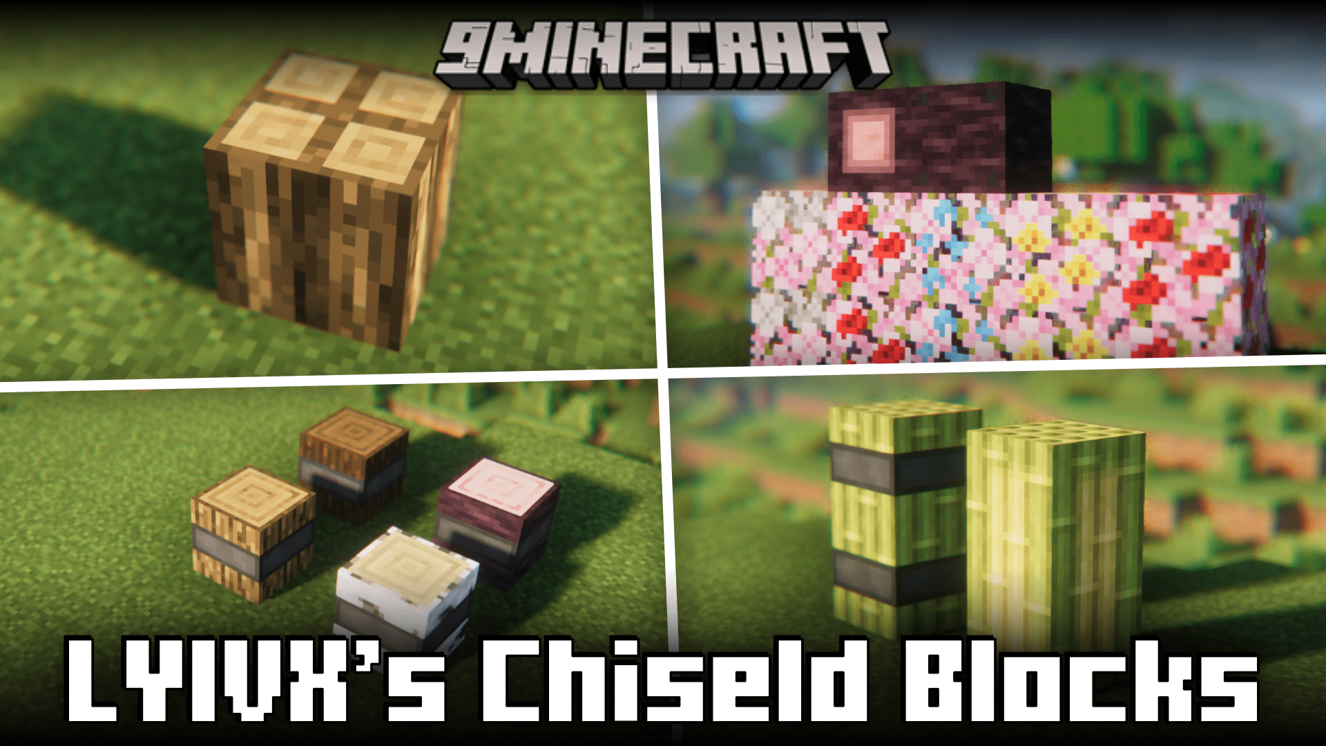 LYIVX's Chiseled Blocks Mod (1.20.1) - Chiseled Block Variants For LYIVX's Furniture Mod 1