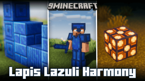 Lapis Lazuli Harmony Mod (1.20.1) – Lapis Lazuli Blocks, Armor, Tools & More! Thumbnail