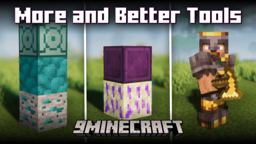 More and Better Tools Mod (1.20.1, 1.19.4) – Stronger Ores & Better Tools Thumbnail