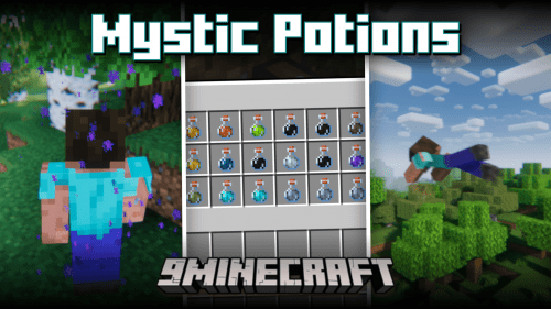 Mystic Potions Mod (1.20.4, 1.19.4) – Dozens Of New Potions! Thumbnail