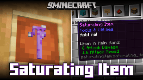 Saturating Item Mod (1.20.1) – No More Hunger Thumbnail