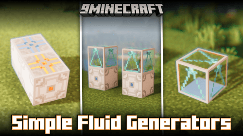 Simple Fluid Generators Mod (1.20.1) – Infinite Lava & Water Generators Thumbnail