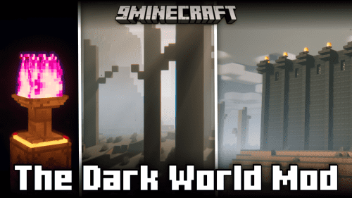 The Dark World Mod (1.20.1) – New DaRK Dimension More! Thumbnail