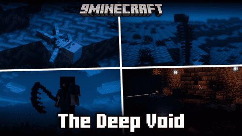 The Deep Void Mod (1.20.1, 1.19.4) – New Void Dimension With Deadly Mobs Thumbnail
