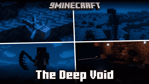 The Deep Void Mod (1.21.1, 1.20.1) – New Void Dimension With Deadly Mobs Thumbnail