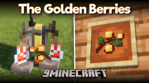 The Golden Berries Mod (1.21.1, 1.20.1) – Substitute For Golden Carrots Thumbnail