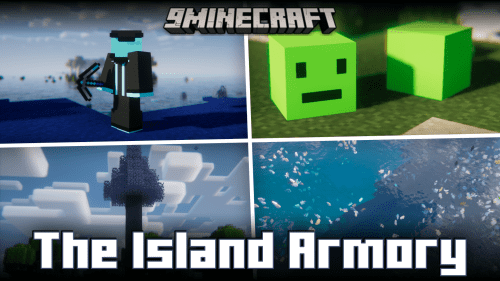 The Island Armory Mod (1.20.4, 1.20.1) – Hazardous Biome, Dimension & Blobs! Thumbnail